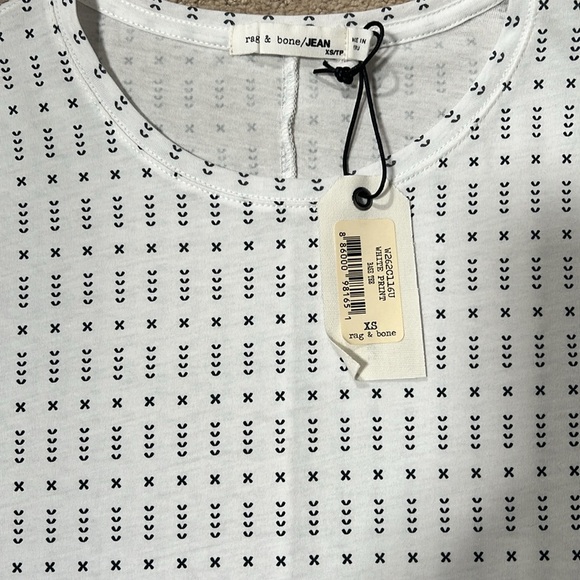 NWT Rag & Bone Cotton T-Shirt - Picture 2 of 5